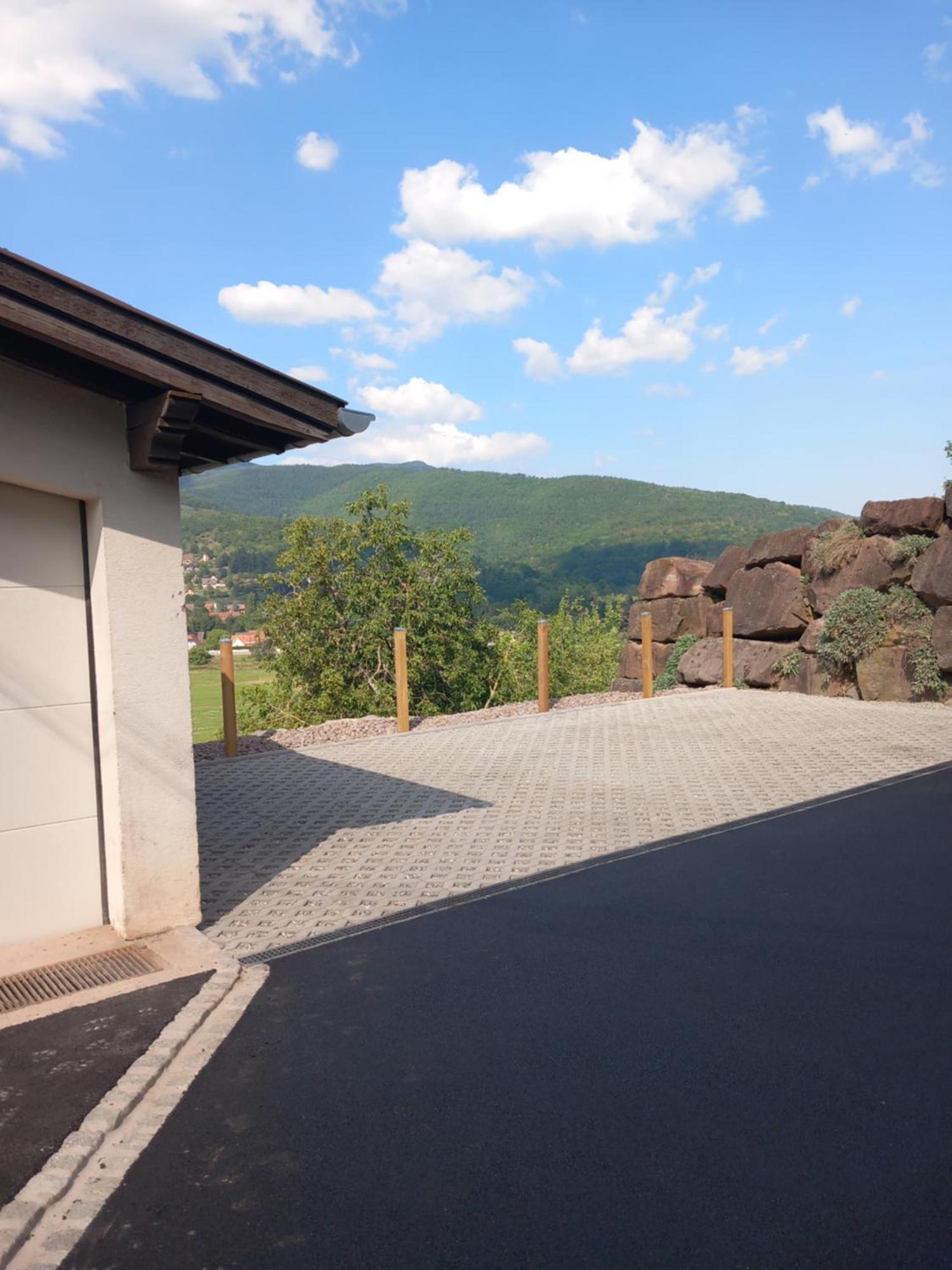 Gite A L' Oree Du Verger Griesbach-au-Val Exteriör bild