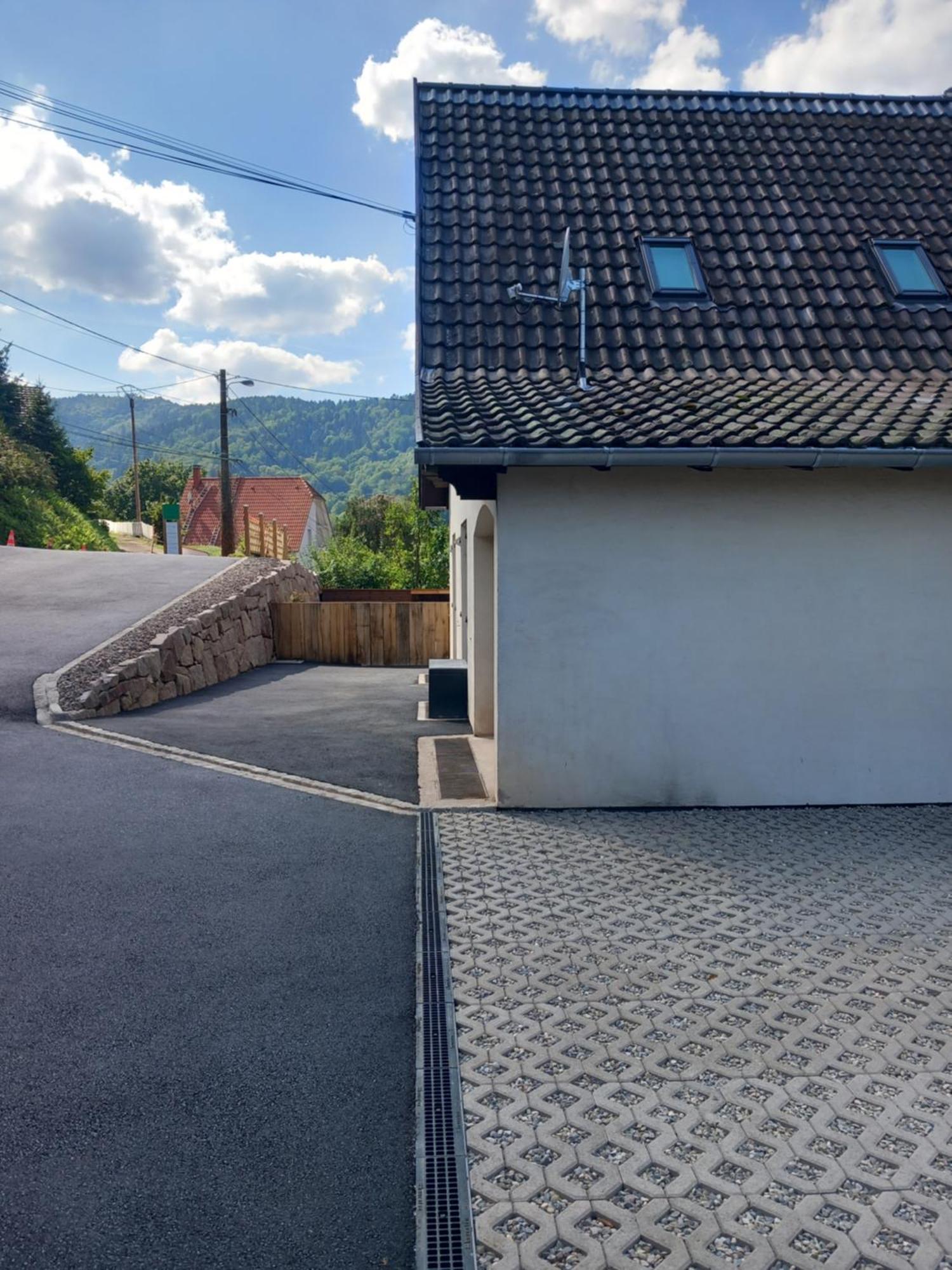 Gite A L' Oree Du Verger Griesbach-au-Val Exteriör bild